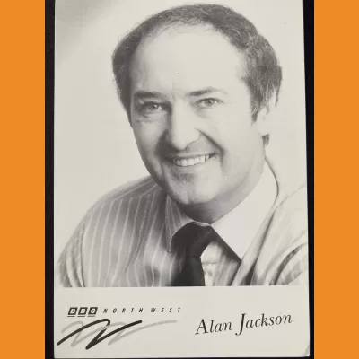Alan Jackson BBC North West photocard