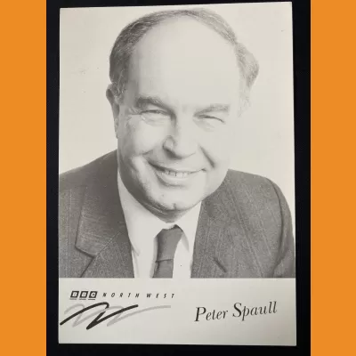 Peter Spaull BBC North West photocard