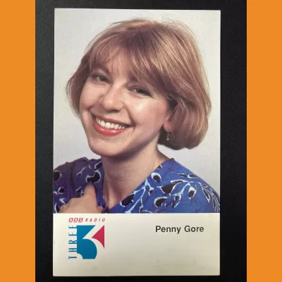 Penny Gore BBC Radio 3 photocard