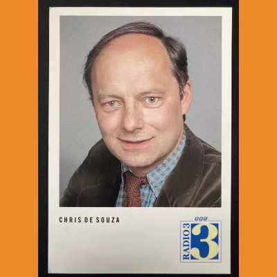 Chris de Souza BBC Radio 3 photocard