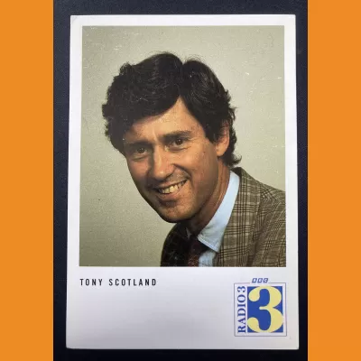 Tony Scotland BBC Radio 3 photocard