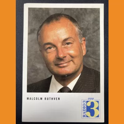 Malcom Ruthven BBC Radio 3 photocard