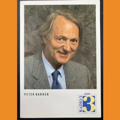 Peter Barker BBC Radio 3 photocard