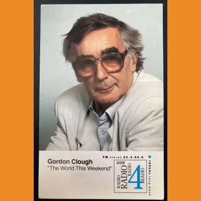 Gordon Clough BBC Radio 4 photocard