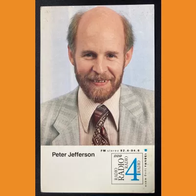 Peter Jefferson BBC Radio 4 photocard
