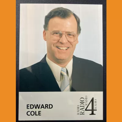 Edward Cole BBC Radio 4 photocard