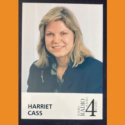 Harriet Cass BBC Radio 4 photocard