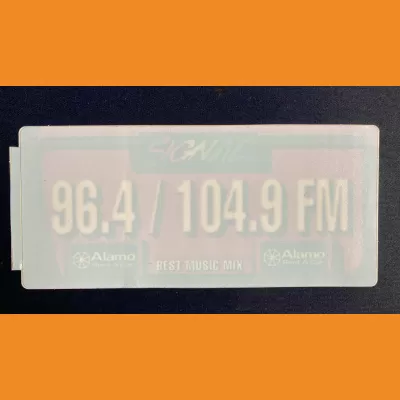 Signal Cheshire car sticker mid-90s