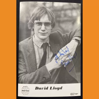 David Lloyd Radio Trent photocard