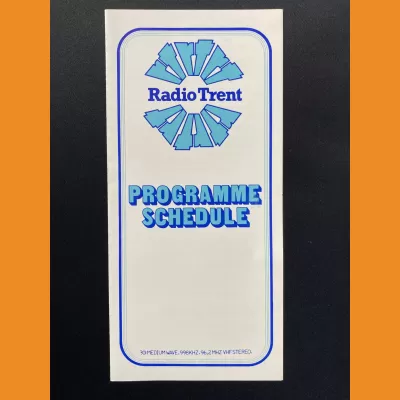 Radio Trent programme schedule
