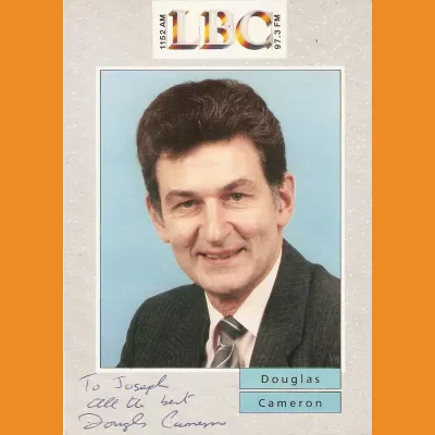 Douglas Cameron LBC photocard