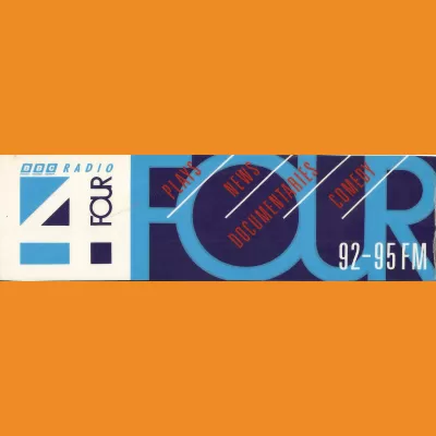 BBC Radio 4 car sticker 1990