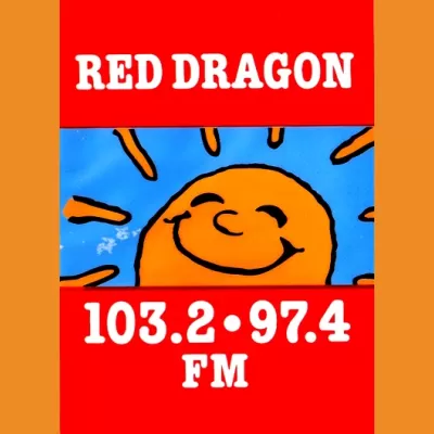 Red Dragon FM Sticker
