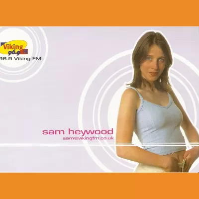 Sam Heywood Viking FM photocard