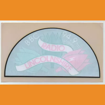 BBC Raido Lincolnshire car sticker