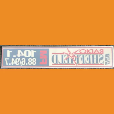 BBC Radio Sheffield car sticker