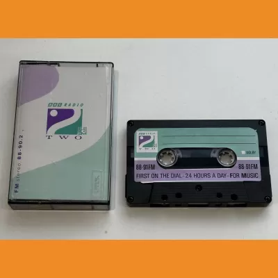 BBC Radio 2 cassette tape 1990s