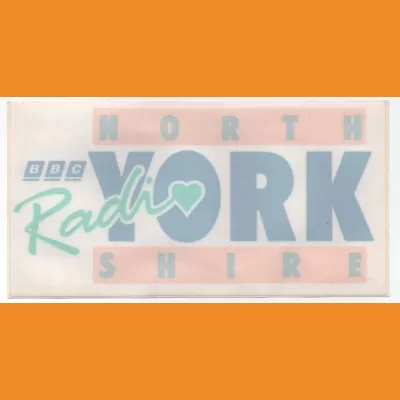BBC Radio York window sticker
