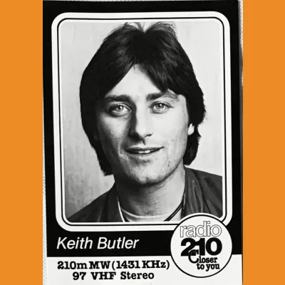 Keith Butler Radio 210 photocard