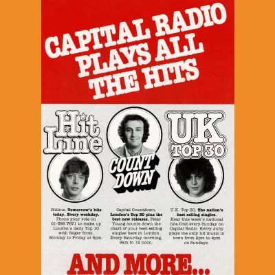 Capital Radio plays all the hits leaflet