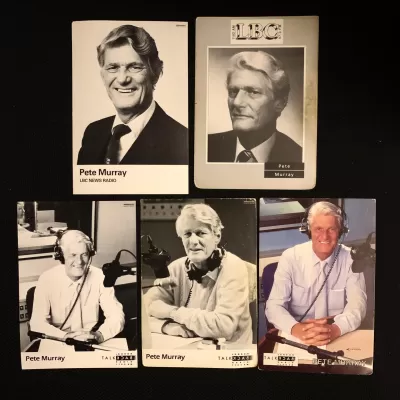Pete Murray LBC photocards (various)