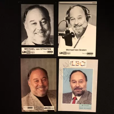 Michael Van Straten LBC photocards
