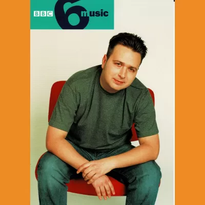 Gideon Coe BBC 6 Music photocard - 2000s