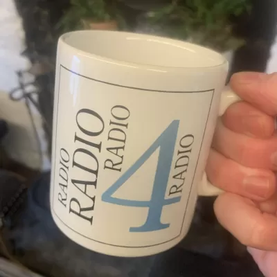 BBC Radio 4 mug, 1980s.
