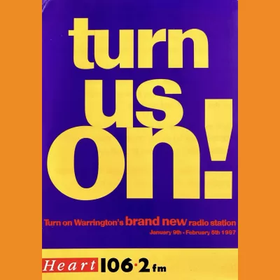 Heart 106.2 Warrington RSL Leaflet 1997