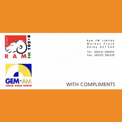 RAM FM / GEM AM Compliments Slip 1990s