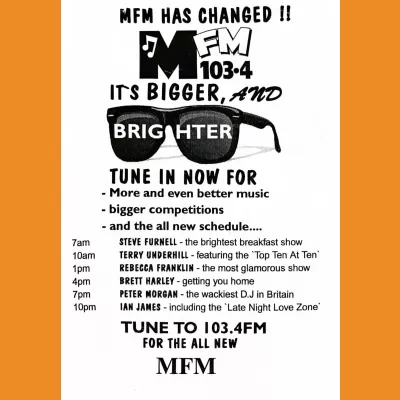 MFM Programme Schedule 1990s