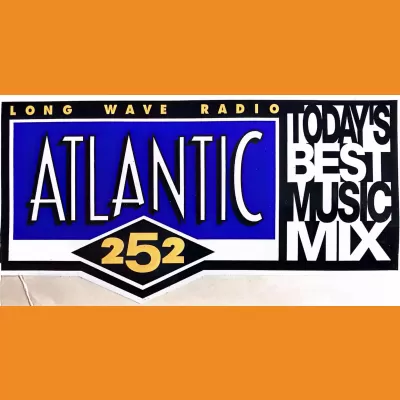 Atlantic 252 Car Sticker 1990s