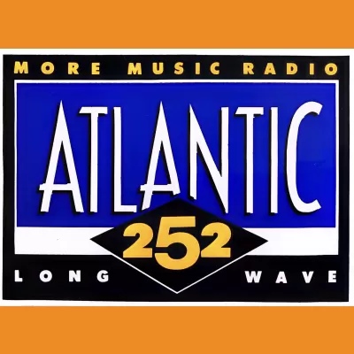 Atlantic 252 Car Sticker 1980s