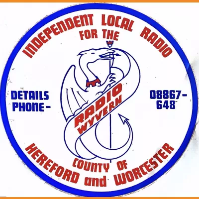Radio Wyvern Prelaunch Sticker 1982