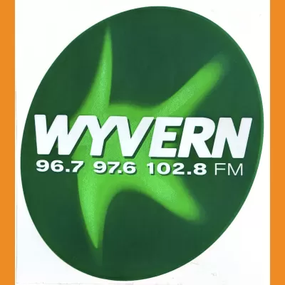 Wyvern FM Car Sticker Early 2000s