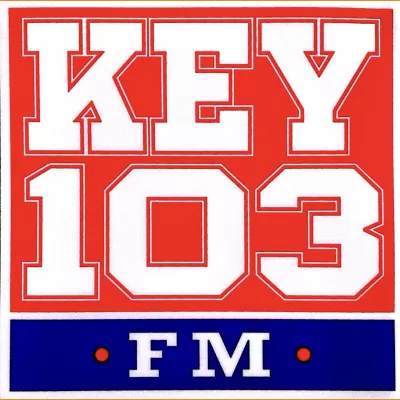 Key 103 Car Sticker 1990s