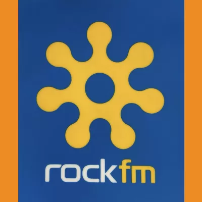 Rock FM Car Sticker 2000s