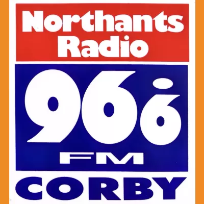 Northants Radio Placename Car Sticker 1990s