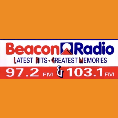 Beacon Radio Car Sticker 1990s