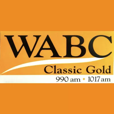 Classic Gold WABC Car Sticker 1990s