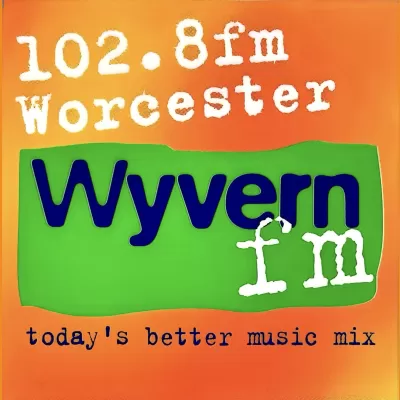 Wyvern FM Worcester Car Sticker 1990s