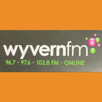 Wyvern FM Car Sticker 2000s