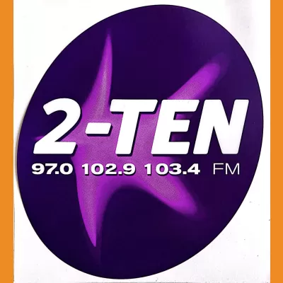 2-TEN FM Car Sticker 2000s