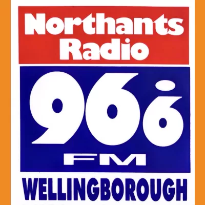 Northants Radio Placename Car Sticker 1990s