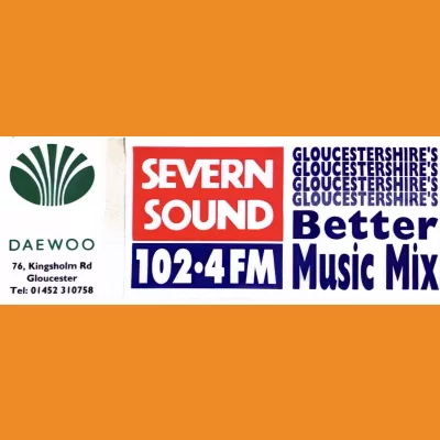 Severn Sound / Daewoo Car Sticker 1990s
