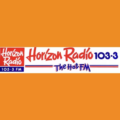 Horizon Radio The Hot FM Car Sticker 1991