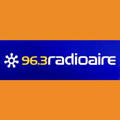 96.3 Radio Aire Car Sticker 2001