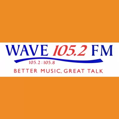 Wave 105 Car Sticker 1998