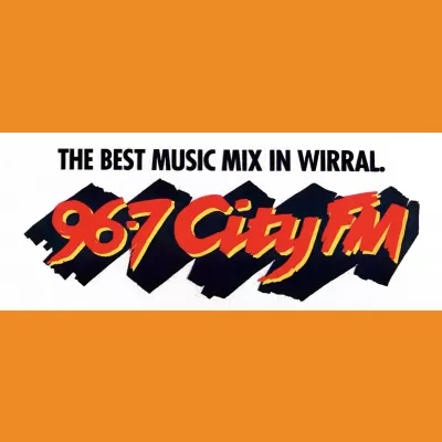 City FM Car Sticker 1993