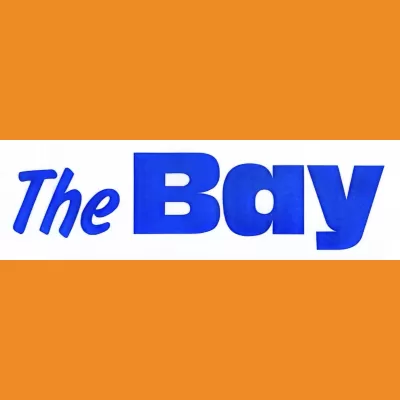 96.9 The Bay Car Sticker 1990s